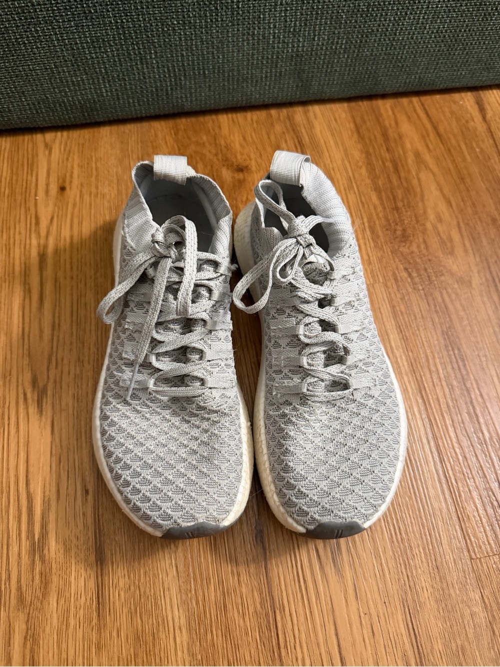 NOBULL Light Gray Knit Athletic Shoes Women’s 7.5